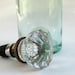 Wine Stopper-Antique Glass Door Knob/Vintage/Glass Knob/Wine Stopper