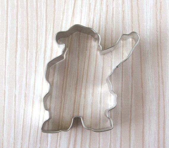Waving Santa Cookie Cutter Il_570xn