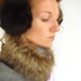 Cute Earwarmer, Earmuffs, winter accessory, ear muffs, gift for girl , women, teenager