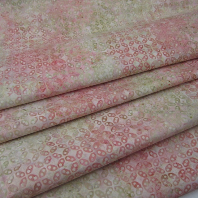 Summer Domino Lattice - Tonga Premium Batik Cotton Fabric -   - 1 YD - FabricFascination