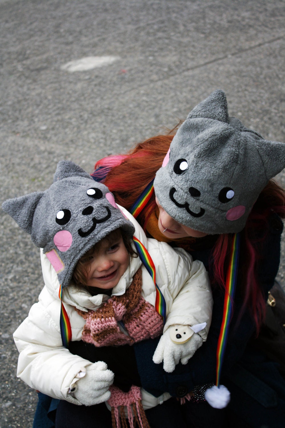 Nyan Cat Fleece Hat Poptart Cat