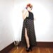 90s Grunge Boho Maxi Dress with Open Sides (M/L)