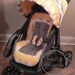 Custom Boutique Stroller Seat Cover and Canopy, Choose Your Fabric
