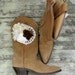 Rustic gypsy cowgirl boots, embellished cowboy boots, country chic, farmgirl, cowgirl, womens shoes, boots, fall wedding