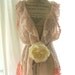 Romantic shabby shirt, pink cottage chic, boho, bohemian gypsy cotton vest, lace, country style, fall clothing, womens