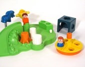 Vintage Fisher Price Little People Playground Set 2525