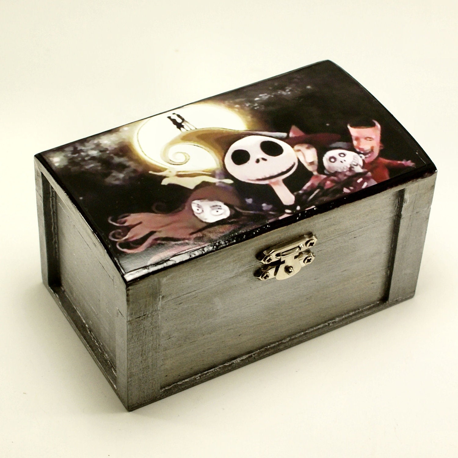... Nightmare Before Christmas Trinket Box Stash Box Jewelry Box on Etsy
