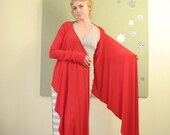 Long Sleeve Cardigan Wrap Sweater Boho Jacket Yoga Top Draped Front Shirt (More Colours) XS/S/M or L/XL - Ready to Ship