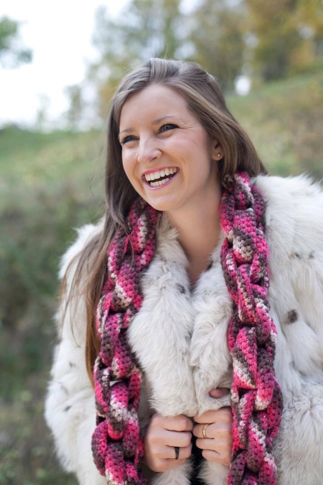 Boheme Hoopla Crochet Scarf FREE SHIPPING