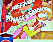 Retro Chase and Sanborn Coffee 1968 Advertisement