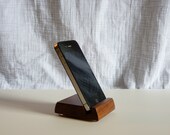 Cherry Wood Stand for iPhone and Galaxy S III  WITHOUT Cases