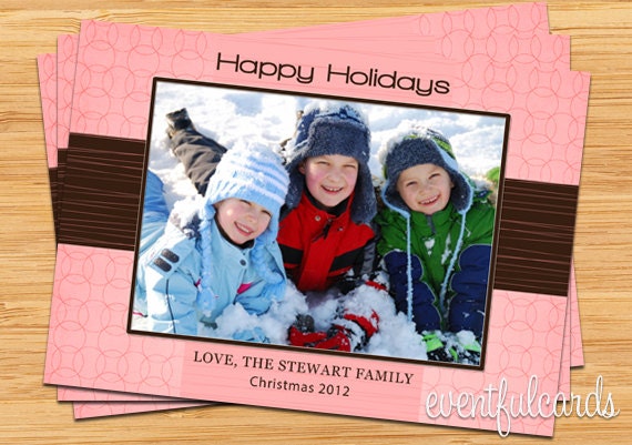 Happy Holidays Family Photocard Il_570xn