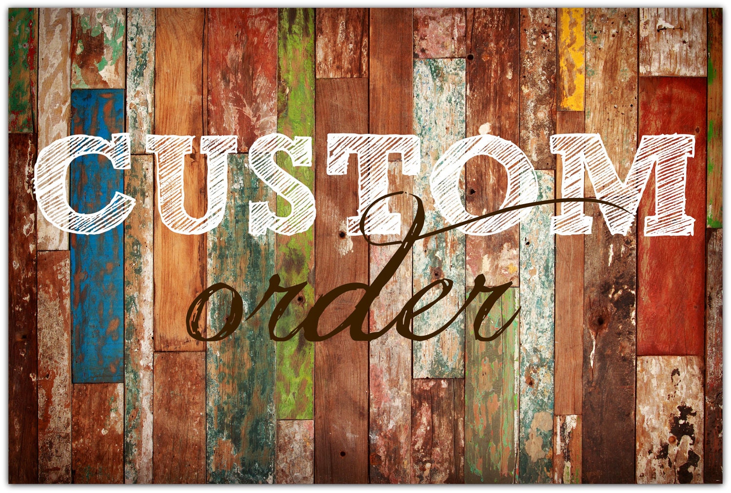 Reserved for Gail- CUSTOM SIGN-typography-personalized