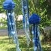 Set of 3 Large Upcycled Crochet Jellyfish. OOAK made to Order. Home Decor