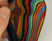 Black leather coin wallet