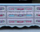 Allie/Custom Painted Vintage French Provincial Dresser Made to Order
