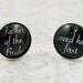 Father of the Bride I Loved her First Wedding Cufflinks, Gift for Dad