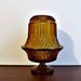 Amber Glass Fairy Lamp