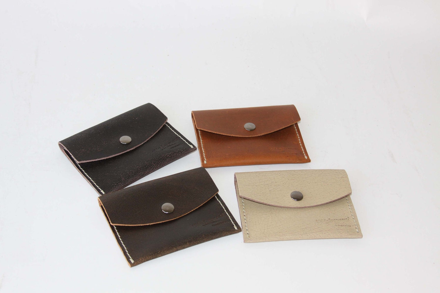 Leather coin pouch - free shipping - CLEARANCE SALE