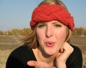 Turban Headband. Turban Earwarmer. Turban Headwrap. Turband. Crochet Headband. Retro Headband. Custom Order.