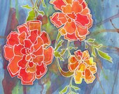 Marigolds 6x8 Fine Art Print