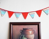 Full Fun At Home - Hand Stich Colorful Bunting Banner - Garland Party Decortaion
