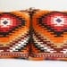 Sukan / SET (2 Piece) Vintage Hand Woven Kilim Pillows, Organic Modern Bohemian Throw Pillow.