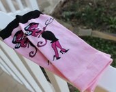 Devilish Pink Baby Leg & Arm Warmers