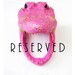 RESERVED Pink Alligator Head Taxidermy
