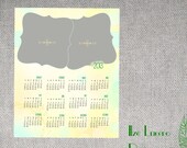 SALE .... Bokeh 2013 Calendar PSD for photographers 8x10