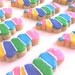 Rainbow Caterpillar Cookies (2 dozen)