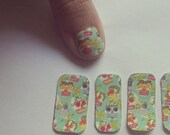 Sugar Skull Nail Decals