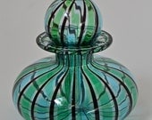 Vintage Perfume Bottle - OOAK Glass