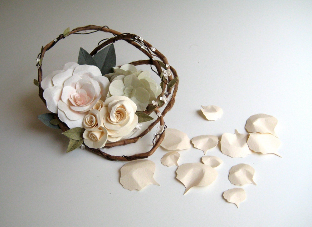 Paper Flower Cake Topper