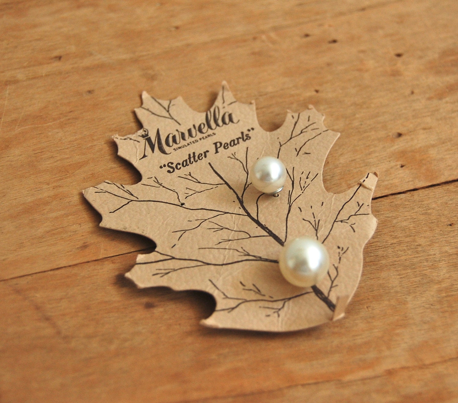 Vintage 1950s Scatter Pins - 50s Pearl Pins - The Ada
