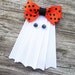 Ghost Ribbon Sculpture Hair Clip - Toddler Hair Bows - Girls Hair Accessories... Free Shipping Promo