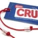 Crunch Bar Recycyled/Upcycled Candy Wrapper Bookmark