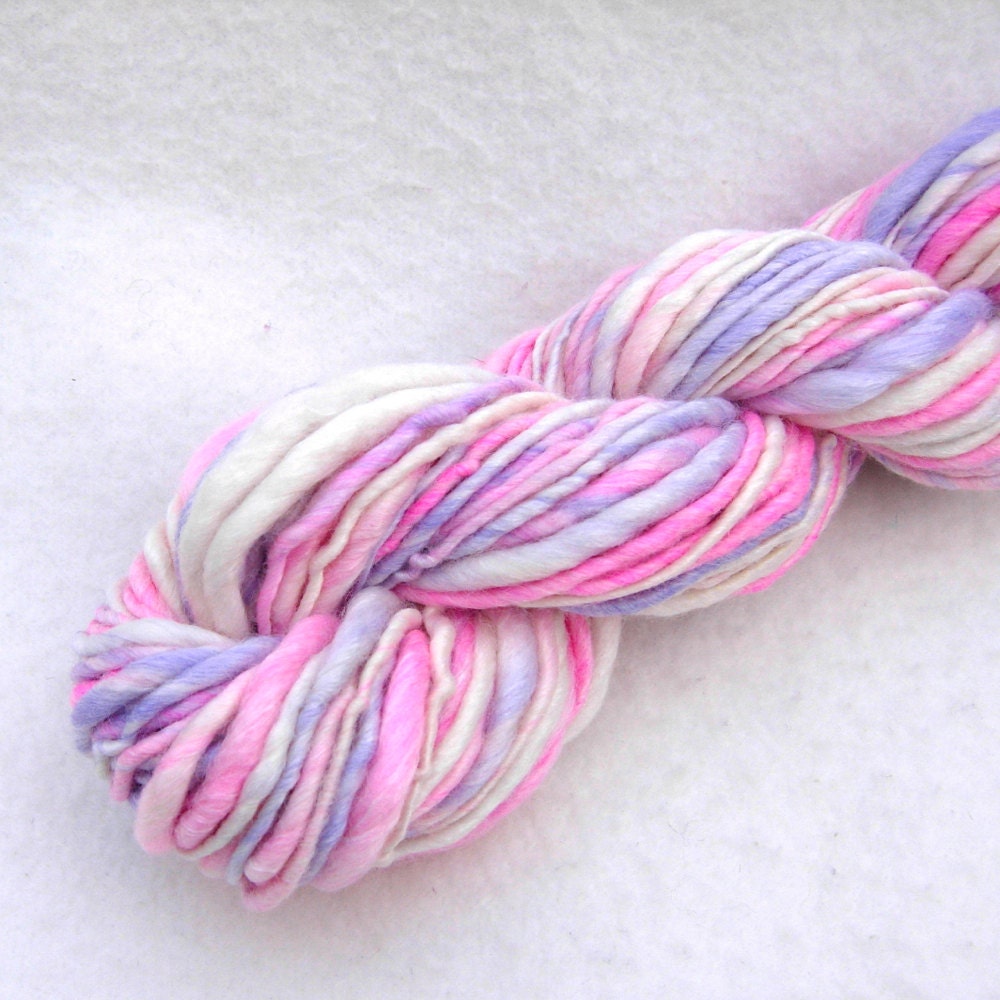 Ultimate Girl - 66 yards Thick and Thin Handspun yarn