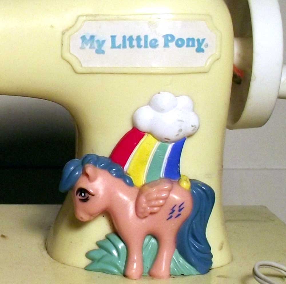 My Little Pony Sewing Machine Collectible