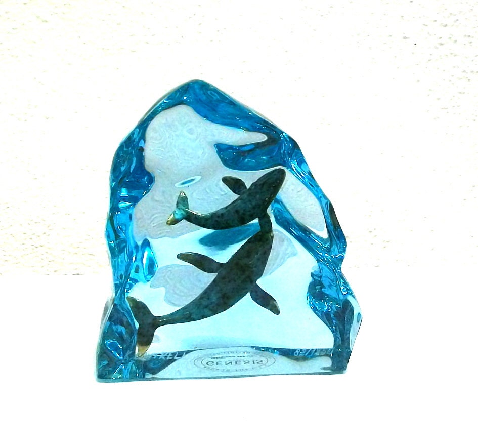 Humpback Whales - by Kitty Cantrell, 82/1250 Retired Limited Edition - Genesis Studios