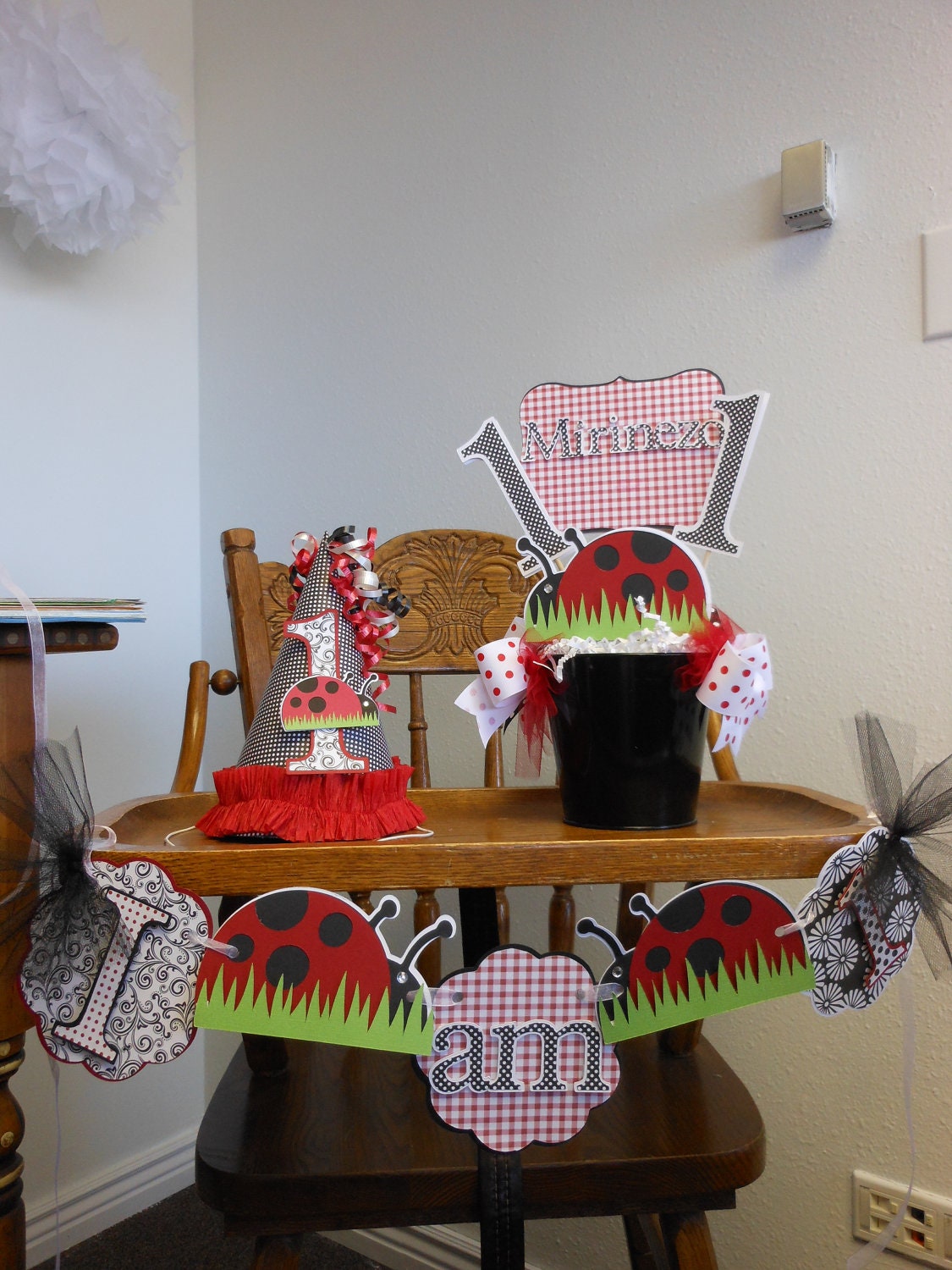 Lady Bug 1st Birthday Party Package Il_170x135