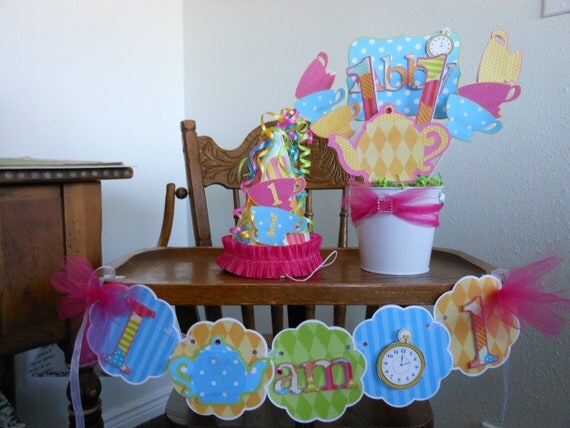 Alice In Wonderland 1st Birthday Sweet Celebration Party Package Il_570xn