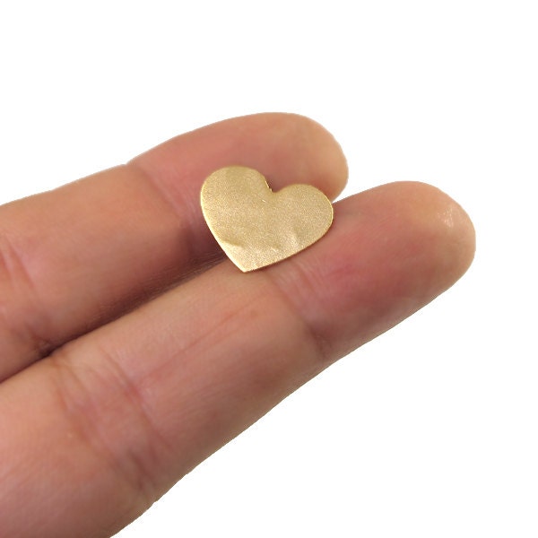 Gold heart post earrings,  Heart stud Earrings, valentines day gift, gold studs, for her, women, mothers day