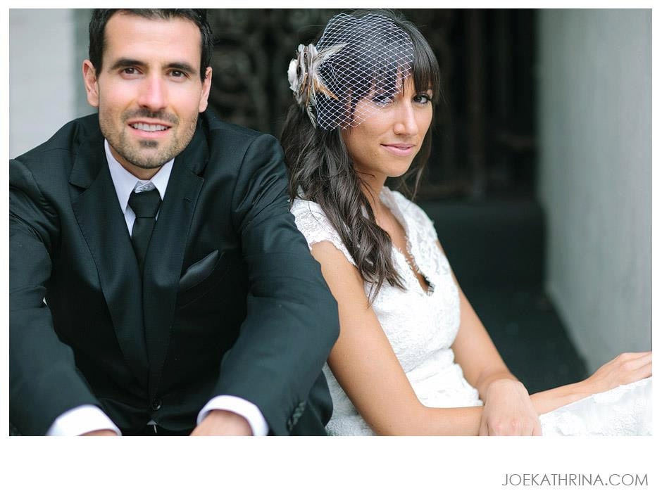 Custom Hand Sewn Veil and Flower