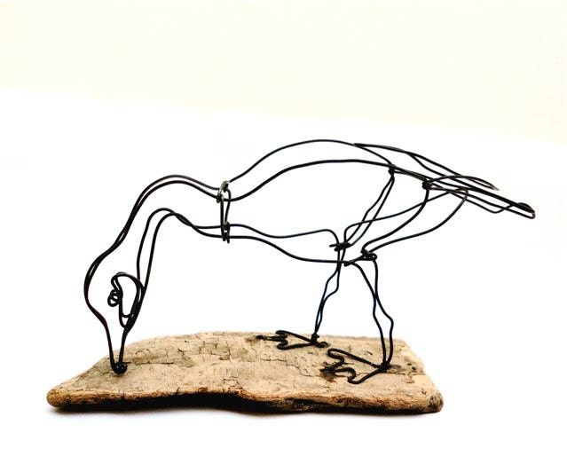 Goose Wire Sculpture