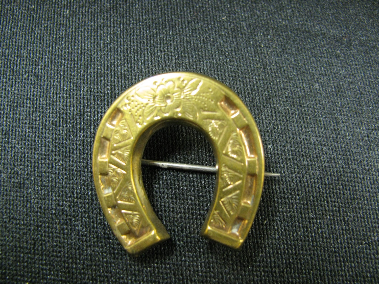 Victorian Horseshoe Brooch - Original