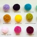 Yarn Pom Poms (your choice of 12)
