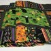 Halloween Table Runner Eerie Alley Handmade Reversible Quilted Ready to Ship One of a Kind