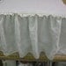 Ruffled Top Washed Linen Slipcover for Your Ottoman