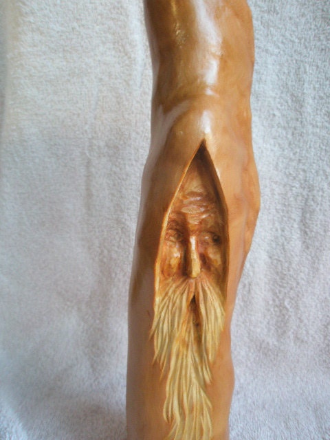 Wood Spirit Carving